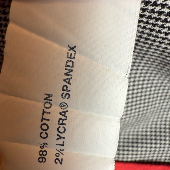GAP Classic Houndstooth Blazer black-ivory Size 8 - Picture 12 of 12